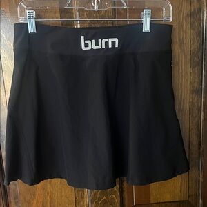 EUC Black Burn Boot Camp Skort- Size Medium